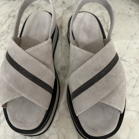 Fabiana filippi suede sandals 38 - Picture 2 of 5